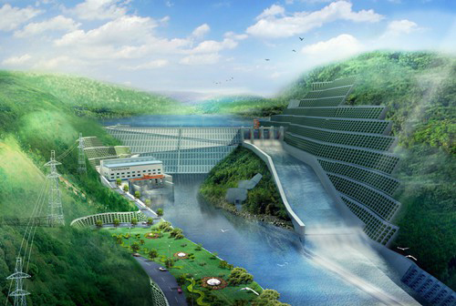 囊谦老挝南塔河1号水电站项目